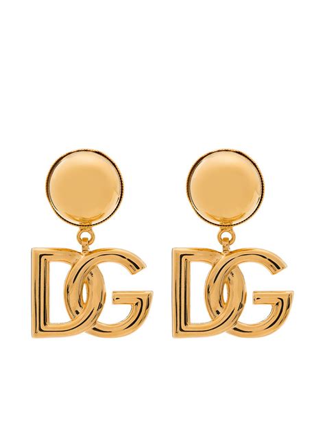 dolce gabbana clip on earrings|d&g earrings.